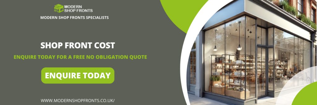 shop front cost in Somerset